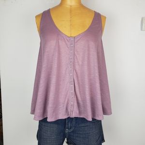 NWT American Rag Violet Tank Top Size L